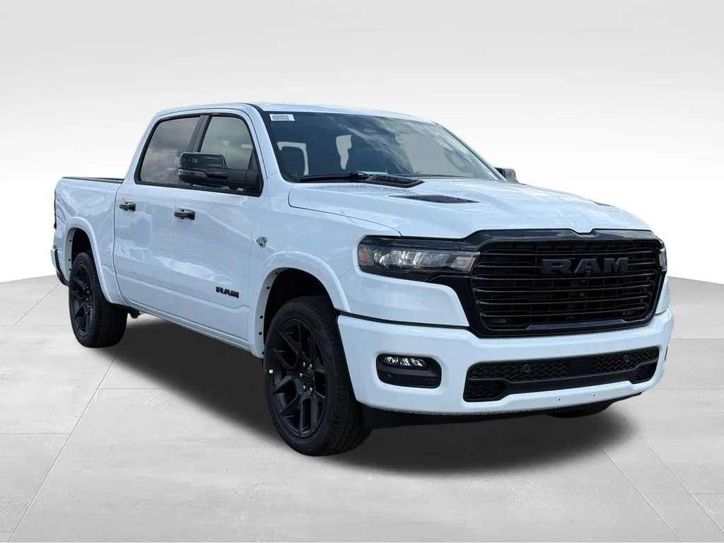 New 2026 Bright White Clear-Coat Exterior Paint RAM Laramie image 31