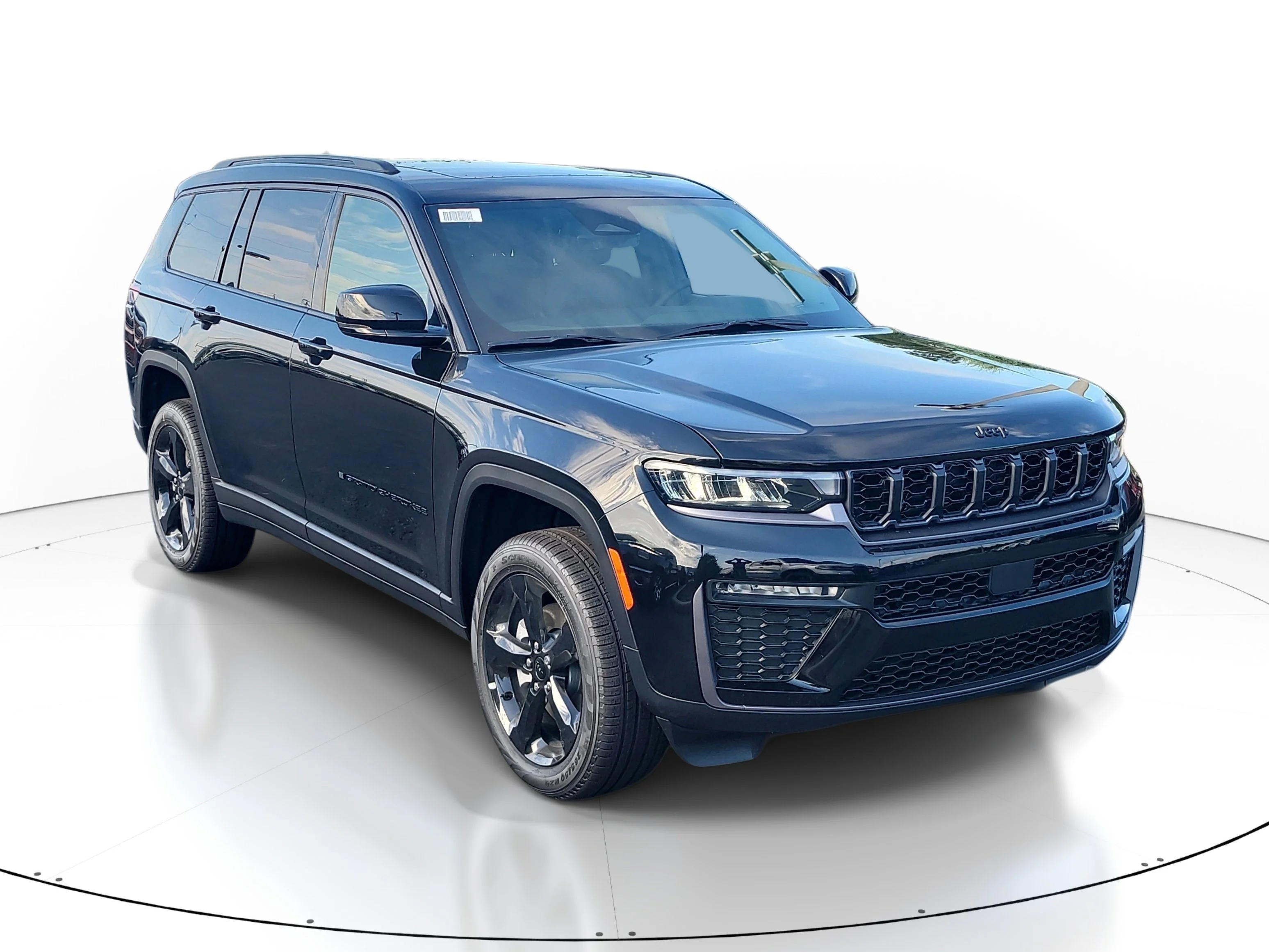 New 2026 Diamond Black Crystal Pearlcoat Jeep Limited image 1