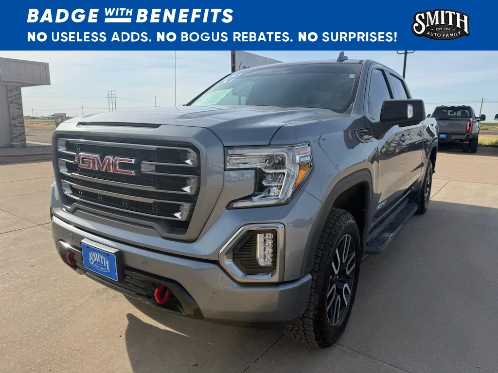 Used 2020 Satin Steel Metallic GMC AT4 image 14