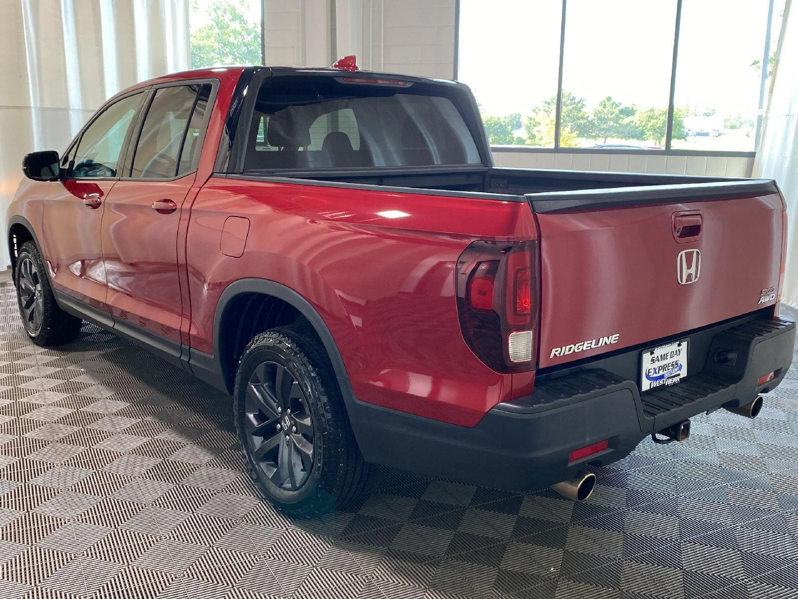 Used 2023 Radiant Red Metallic II Honda Sport image 5