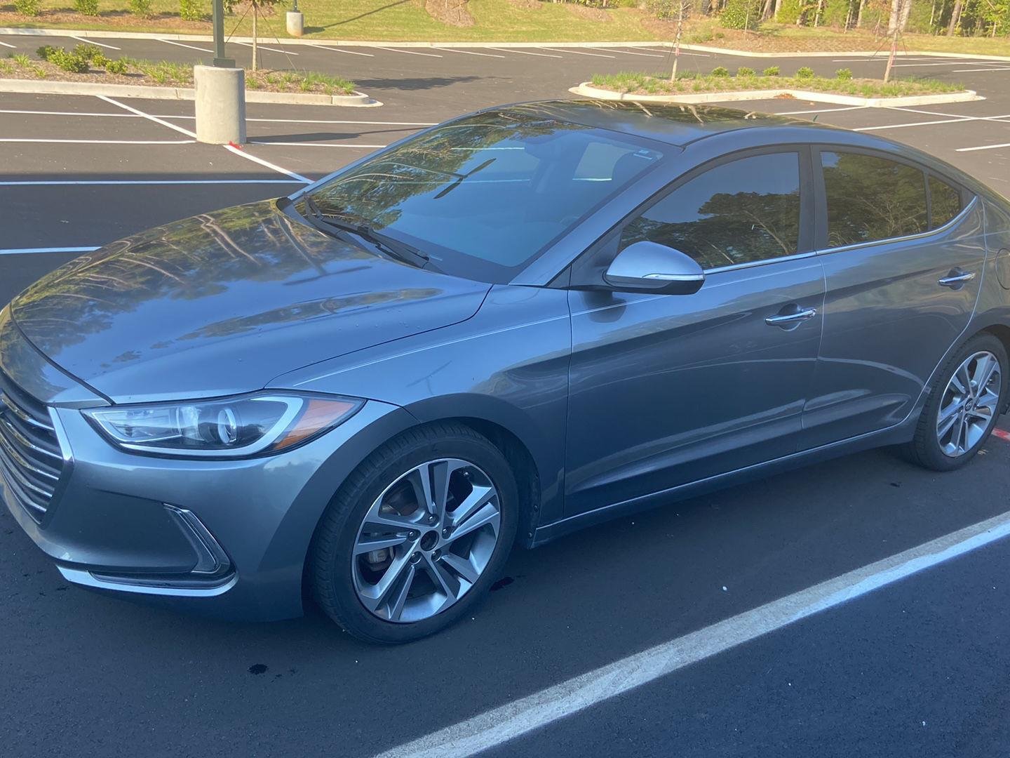 Used 2017 Galactic Gray Hyundai Limited image 7