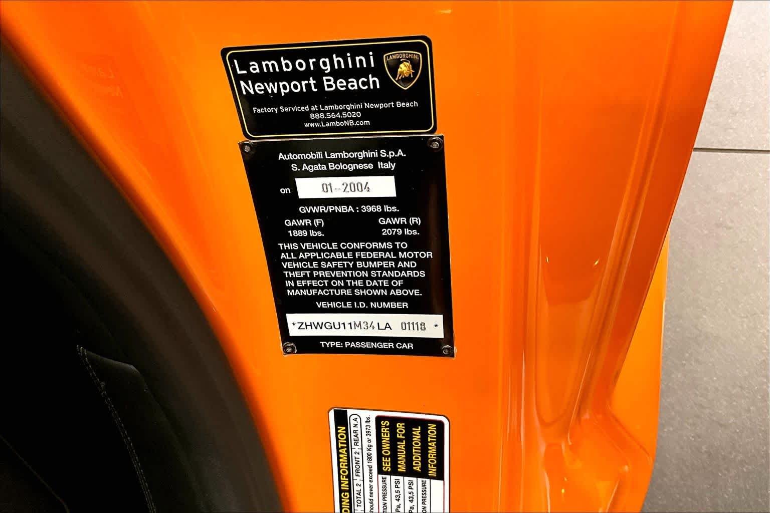 Used 2004 Orange Lamborghini  image 46