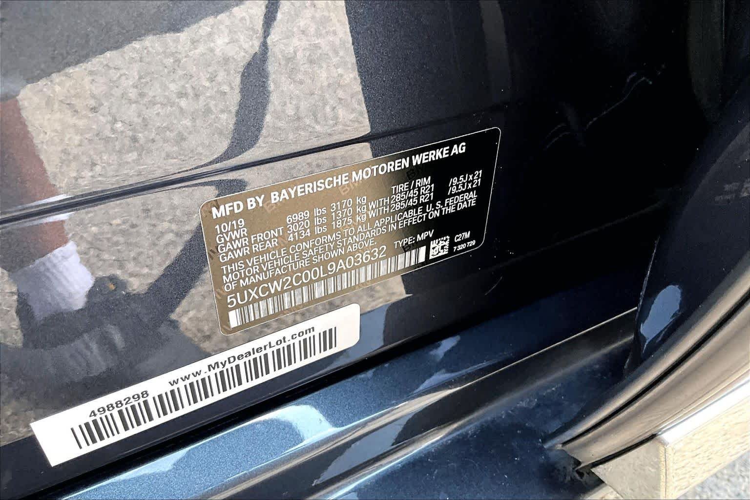 Used 2020 Arctic Gray Metallic BMW xDrive40i image 34