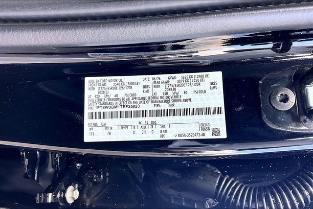 New 2026 Agate Black Metallic Ford Platinum image 13