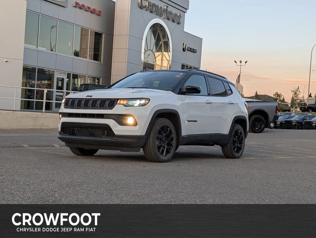 Used 2024 White Jeep Altitude - - 4x4 - Heated Seats - Remote Start - Heated Wheel & More! image 1