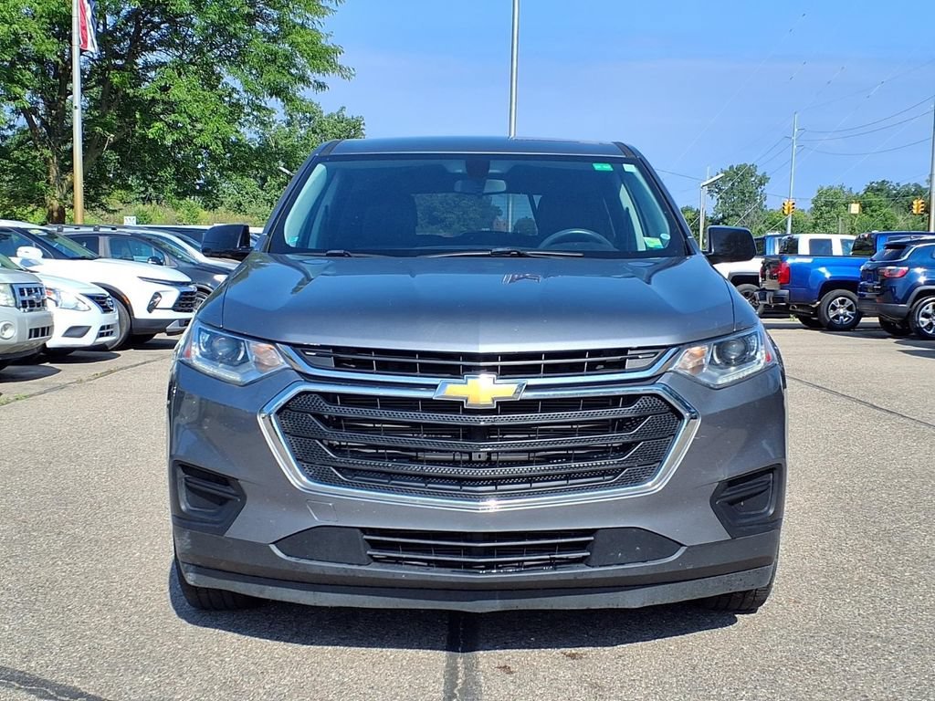 Used 2019 Chevrolet Traverse LS with VIN 1GNERFKW4KJ293969 for sale in Howell, MI