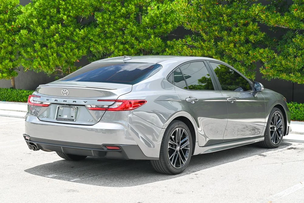 Used 2025 Gray Toyota SE image 2