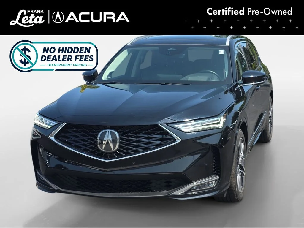 Certified Used 2026 Majestic Black Pearl Acura Advance Package image 1