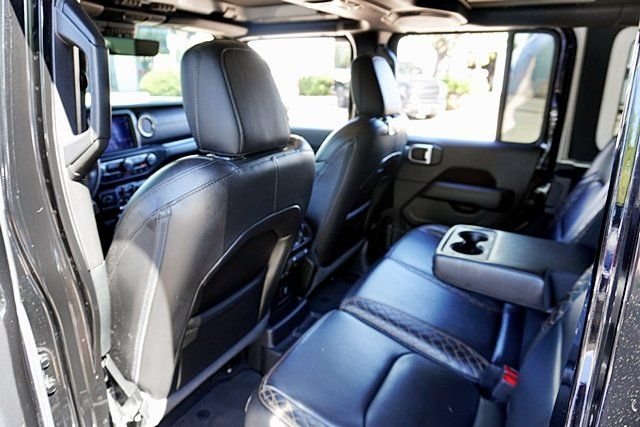 Used 2021 Black Jeep 4-Door Sahara High Altitude 4xe image 23