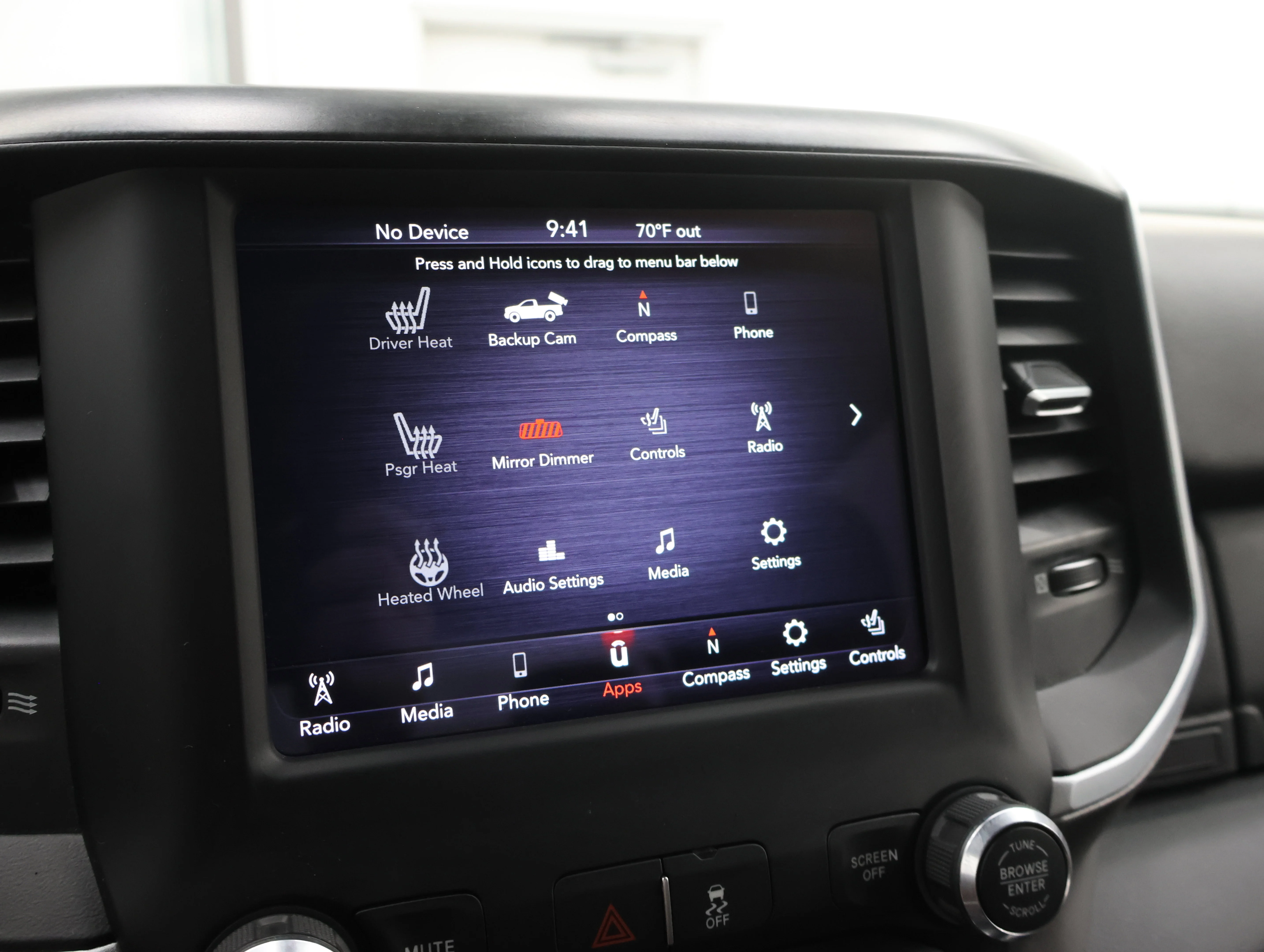 Used 2020 Diamond Black Crystal Pearlcoat Ram Big Horn image 51