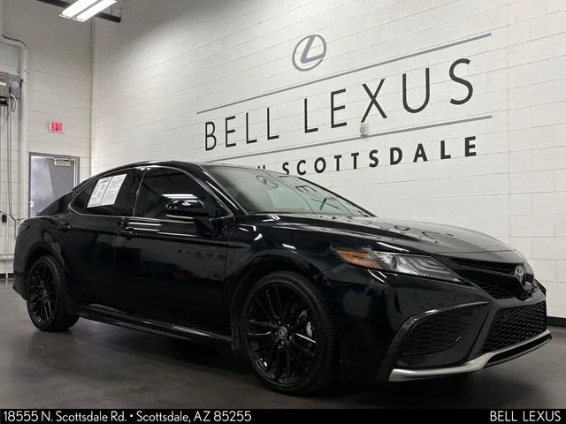 Used 2023 Black Toyota XSE V6 image 2