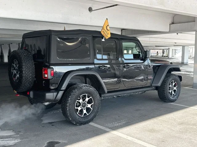 Used 2022 Black Jeep Unlimited Rubicon image 8
