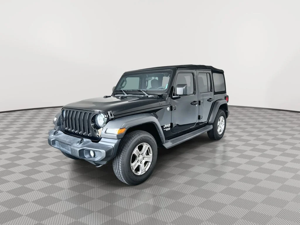 Used 2018 Black Jeep Unlimited Sport S image 4