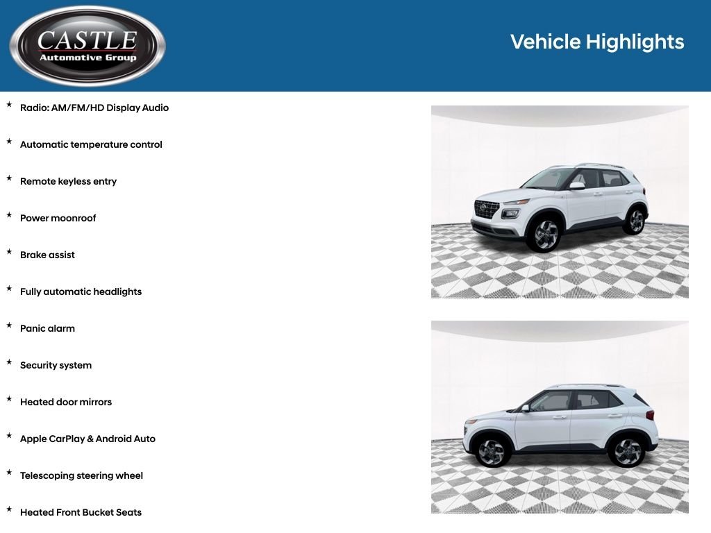 New 2026 White Hyundai SEL image 3