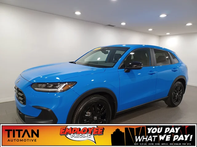 2026 Honda HR-V Sport AWD*Htd Seats | Sunroof | Htd Wheel | Adaptive Cruise | Remote Start | CarPlay | Park Assist