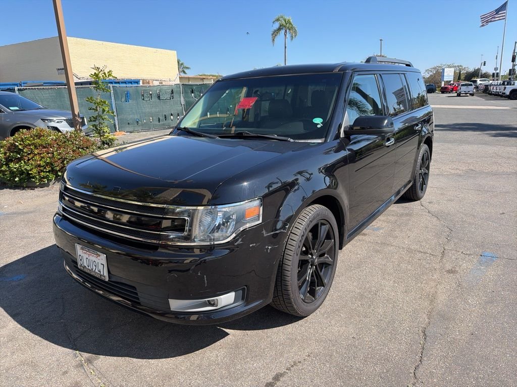 Black 2019 Ford Flex SEL FWD SUV / Crossover Front-Wheel Drive