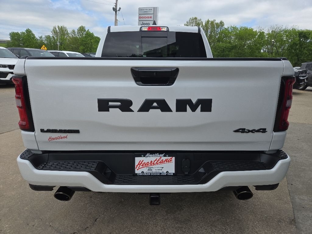 New 2026 Ivory White Tri-Coat Pearl-Coat Exterior Paint RAM Laramie image 9