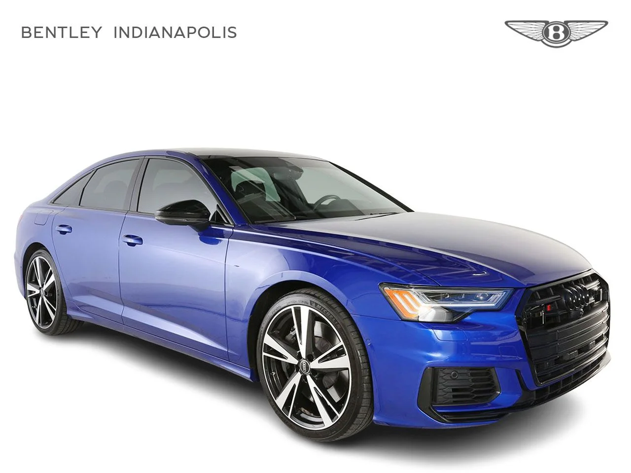 Used 2022 Blue Audi 2.9T Prestige image 1