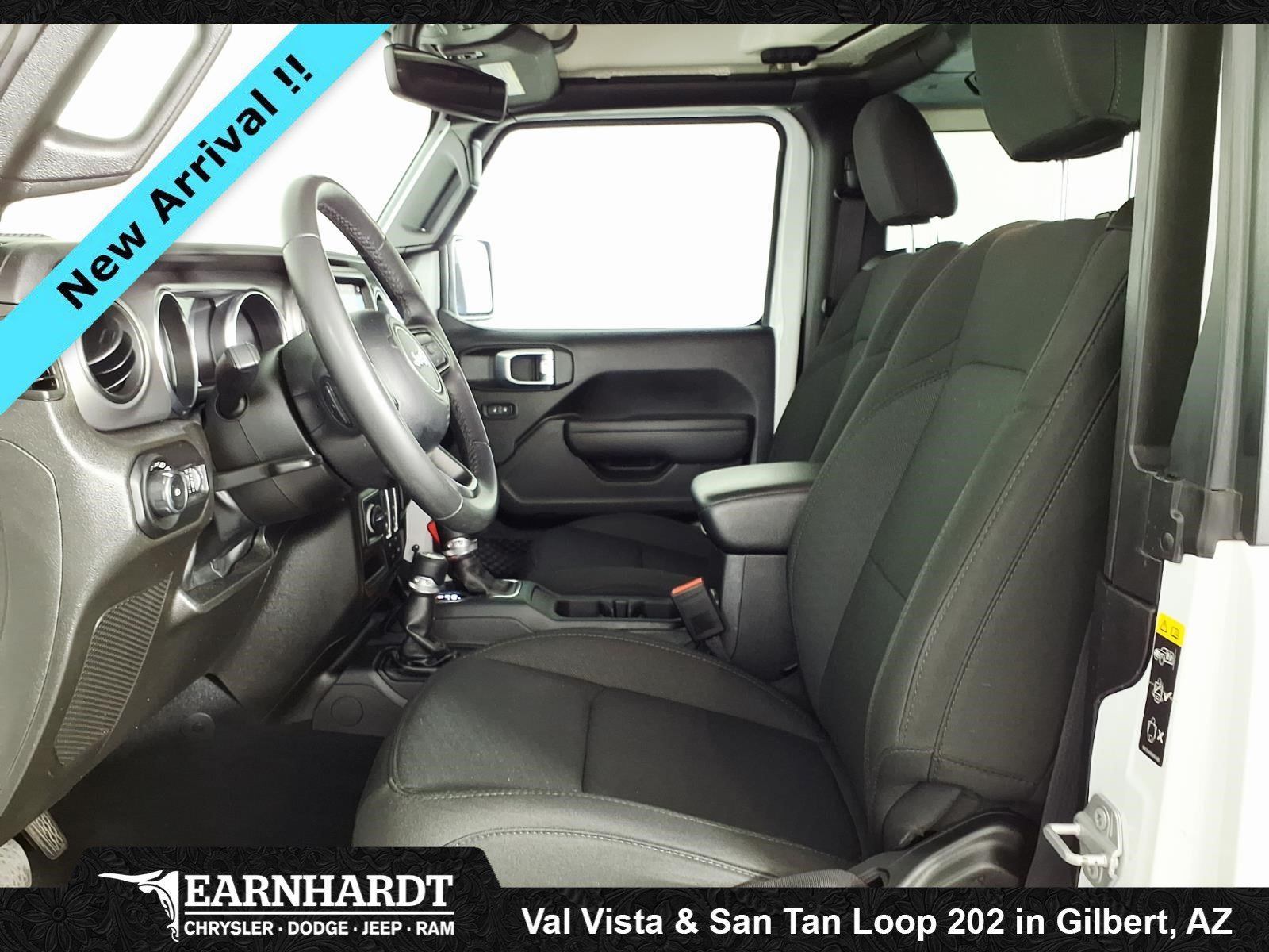 Certified Used 2022 Bright White Clearcoat Jeep Sport S image 16