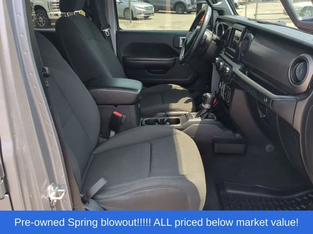 Used 2021 Silver Jeep Unlimited Sport S image 42