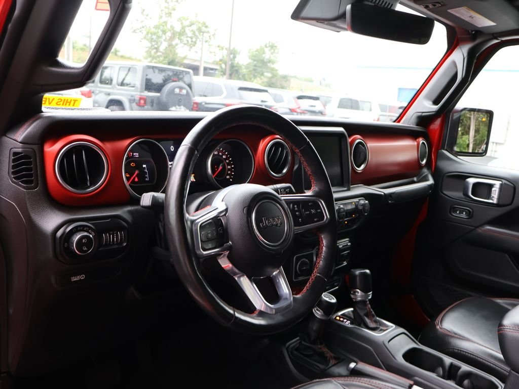 Used 2021 Red Jeep Rubicon image 7