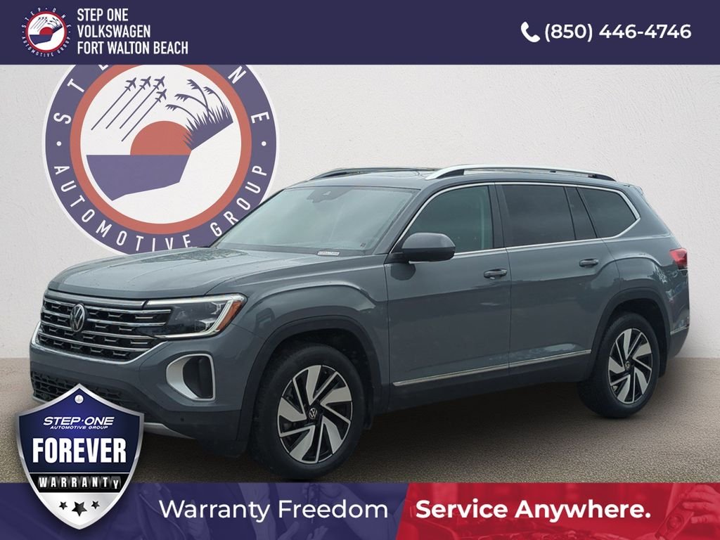 Certified Used 2026 Gray Volkswagen SEL image 1
