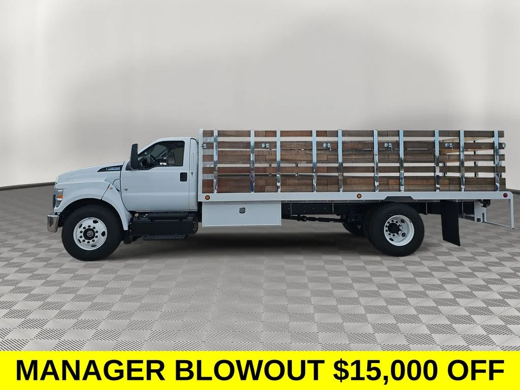 New 2024 Oxford White Ford F-650 SD Gas Straight Frame image 6