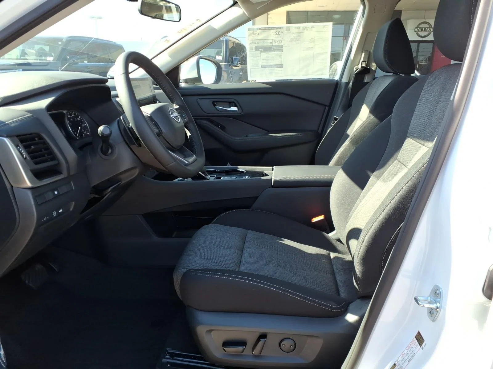 2026 Nissan Rogue SV White at Robbins Nissan