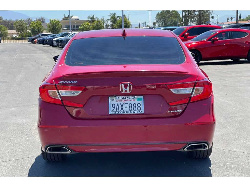 Used 2020 San Marino Red Honda Sport image 4
