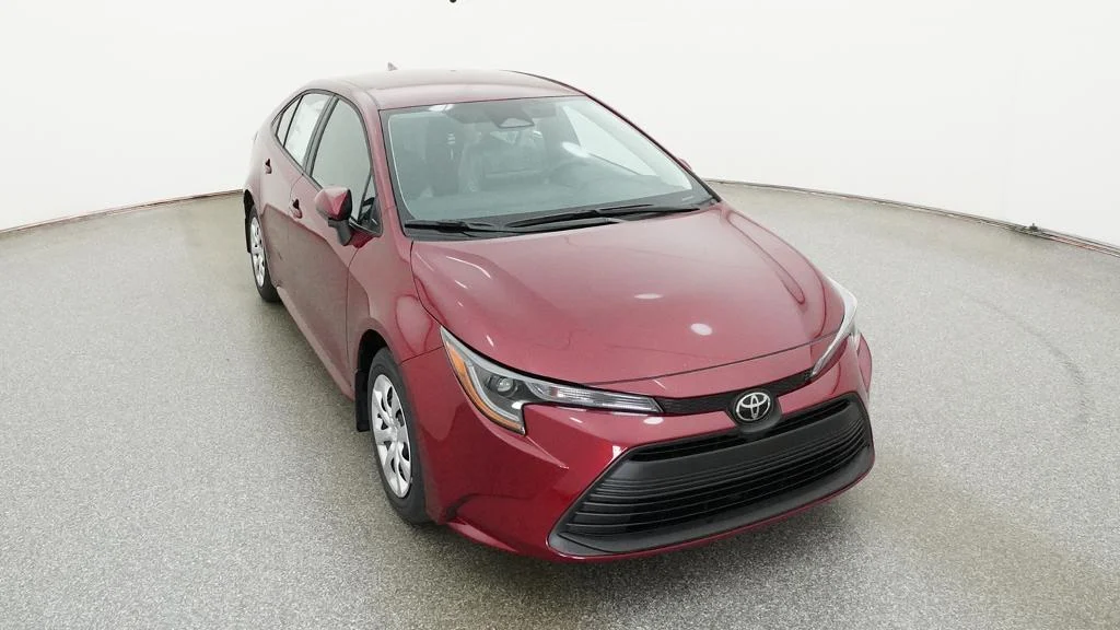 New 2026 Ruby Flare Pearl Toyota LE image 8