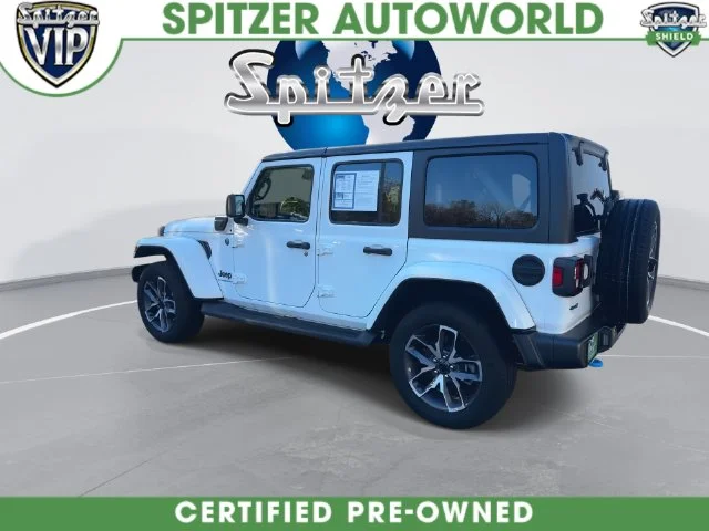 Used 2024 White Jeep Sport S 4xe image 11