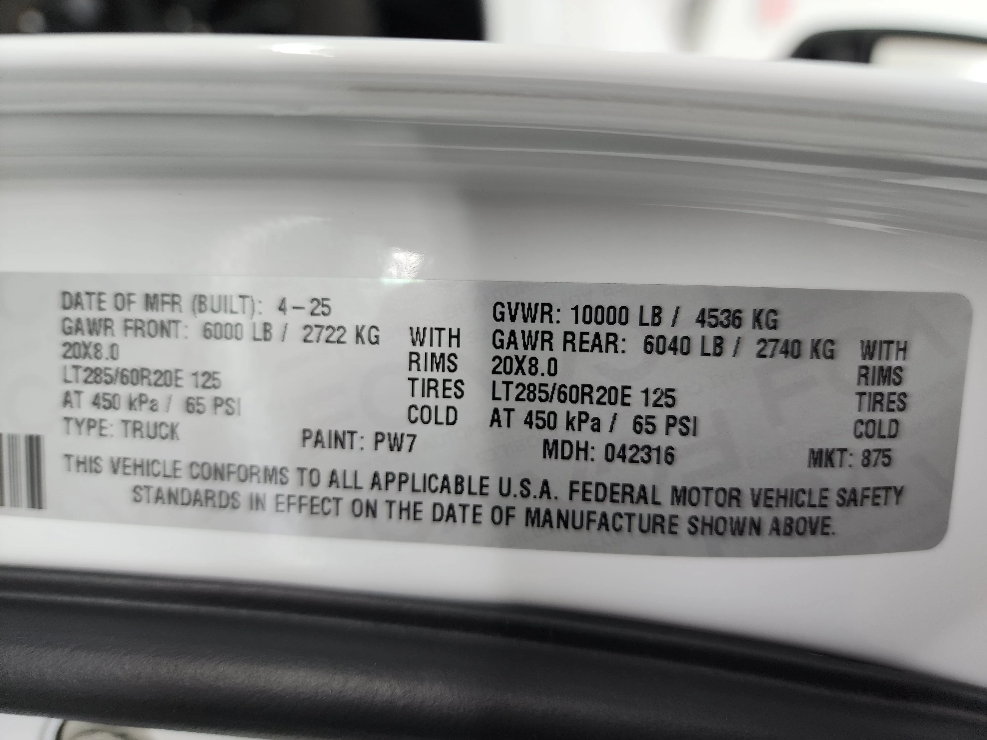 Used 2025 Bright White Clearcoat Ram Big Horn image 57