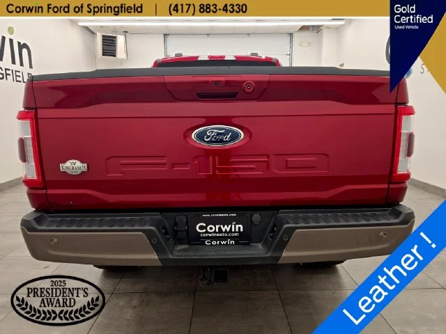 Used 2023 Rapid Red Metallic Tinted Clearcoat Ford King Ranch image 5