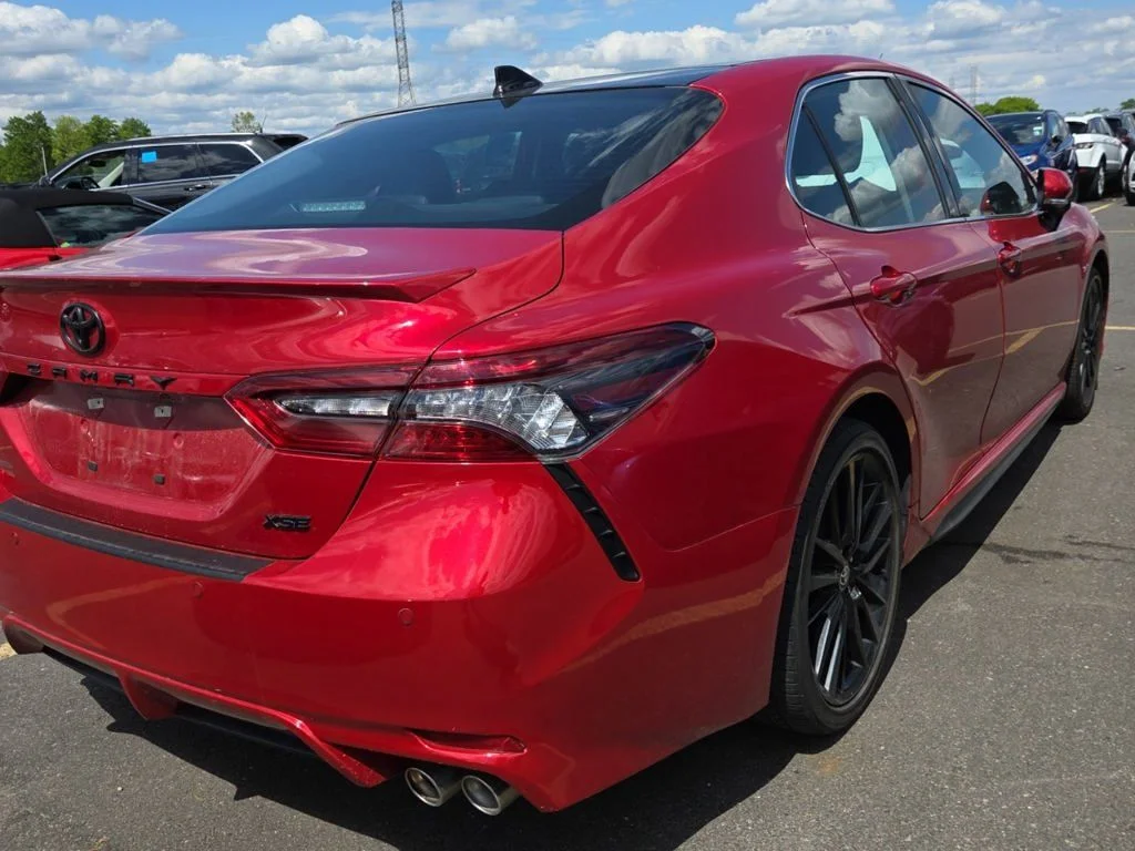 Certified Used 2022 Red Toyota XSE image 2