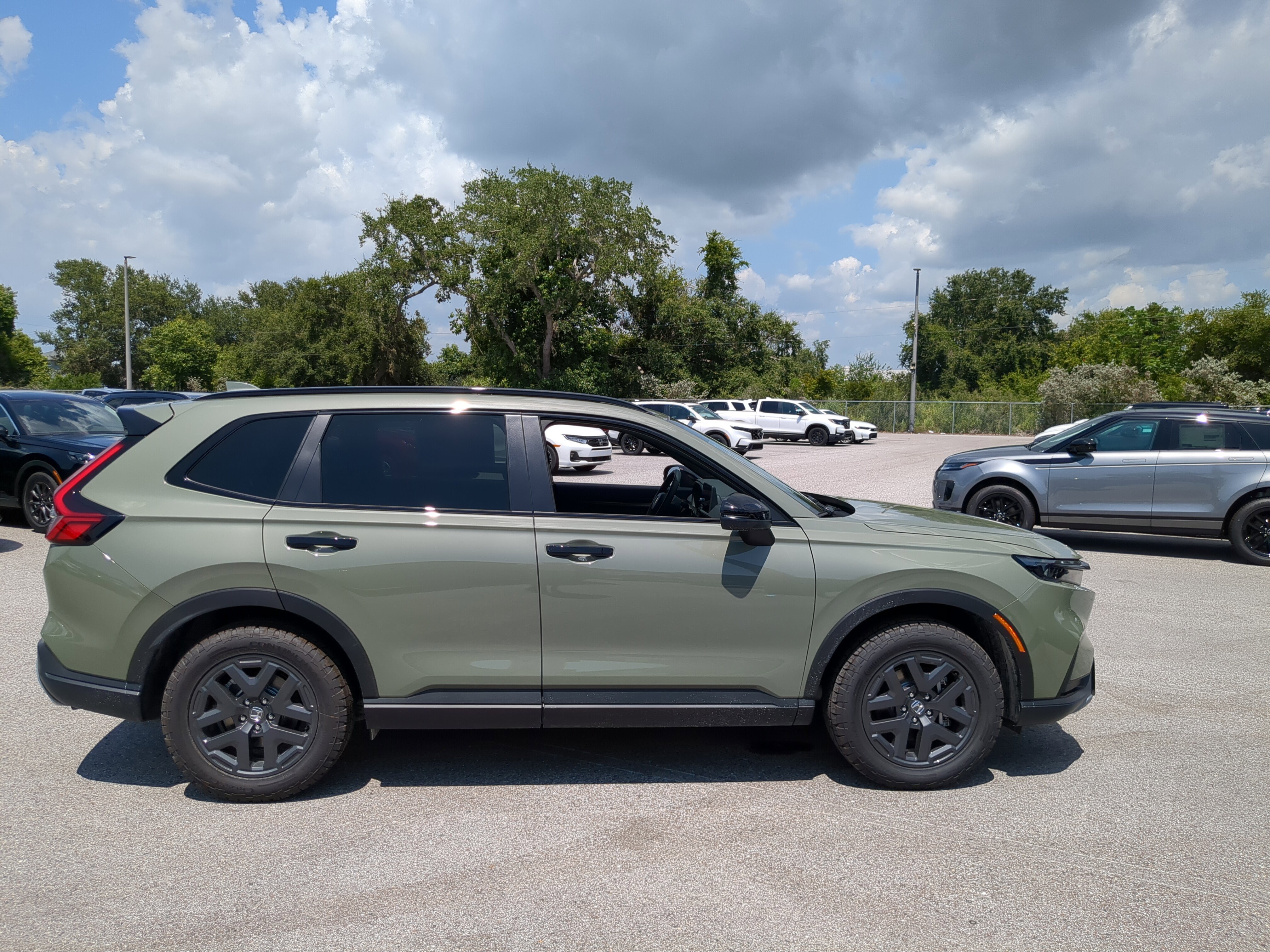New 2026 Ash Green Metallic Honda TrailSport image 5
