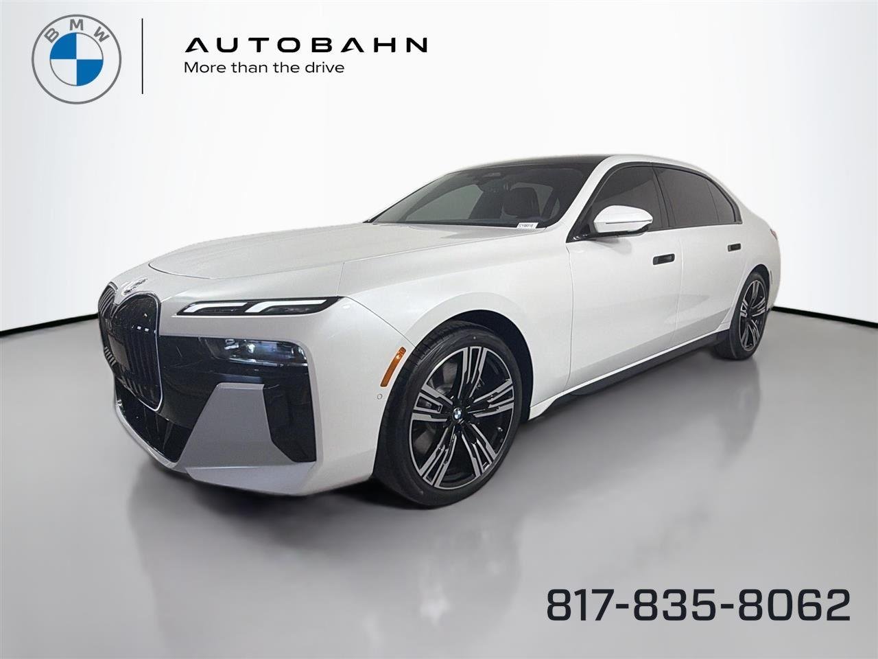 New 2026 Mineral White Metallic BMW 740i image 1