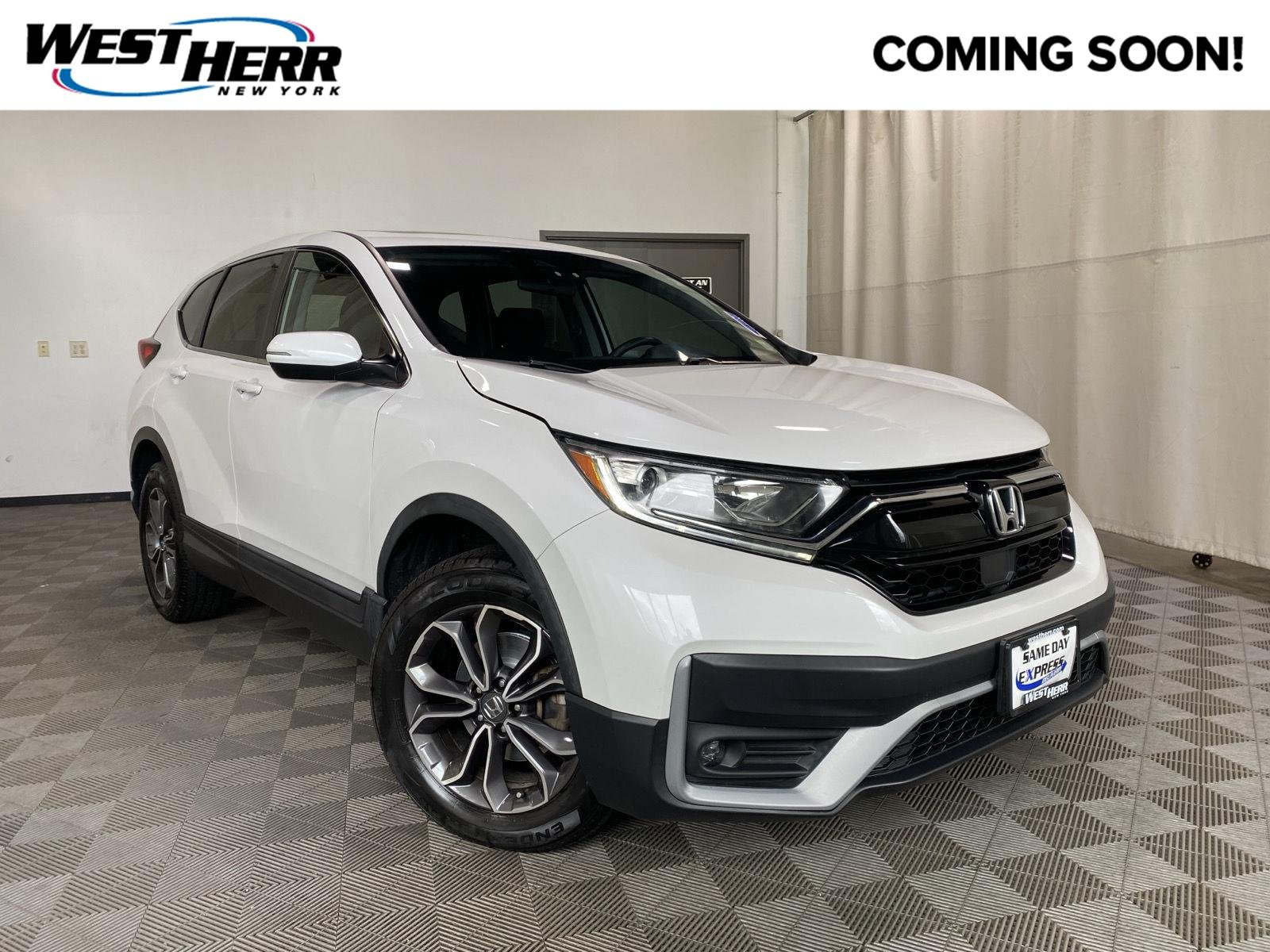 Used 2020 Platinum White Pearl Honda EX image 1