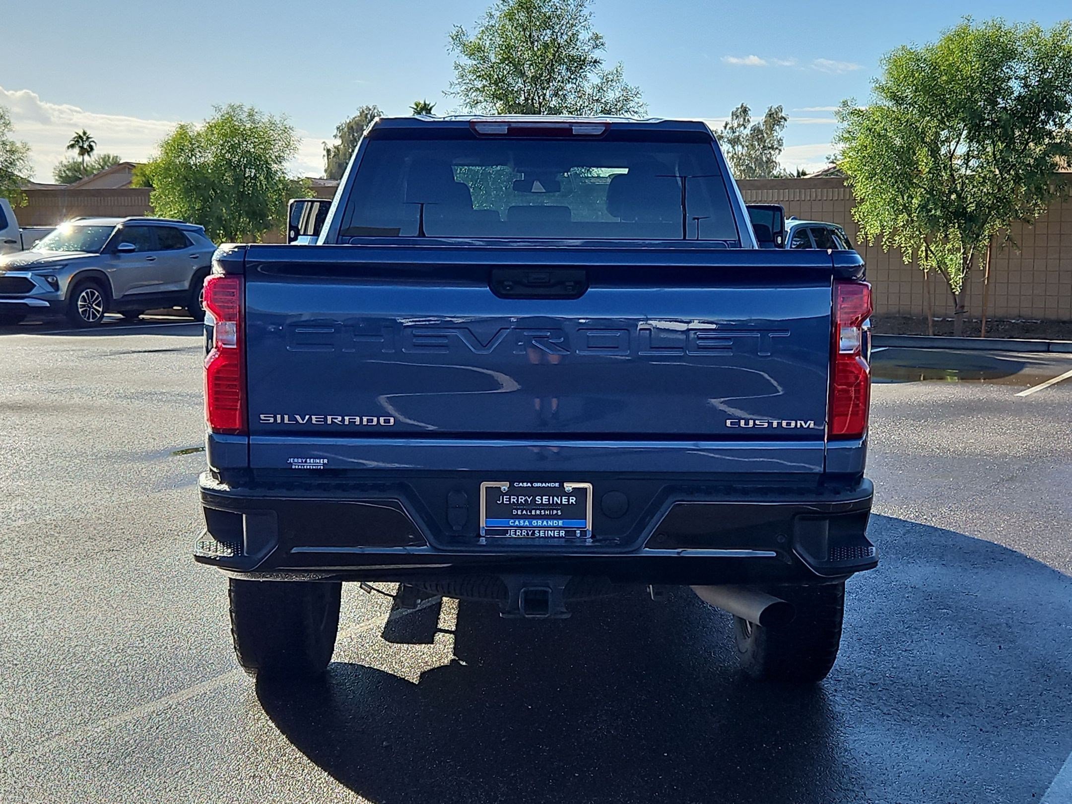 Certified Used 2024 Lakeshore Blue Metallic Chevrolet Custom image 4