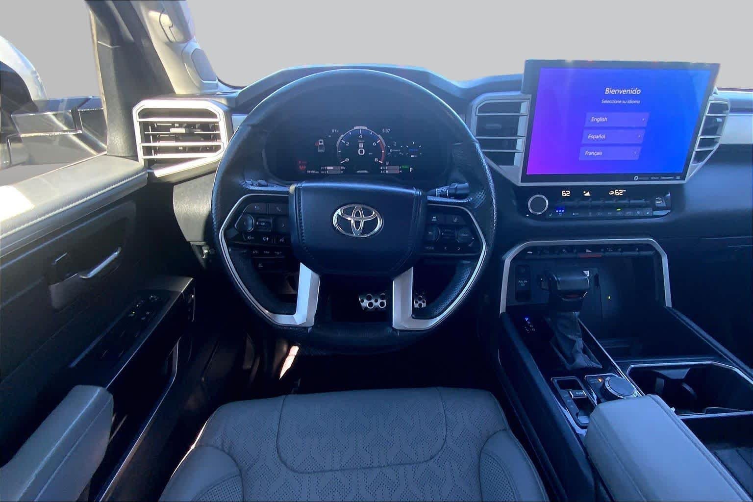 Used 2022 Wind Chill Pearl Toyota Limited Hybrid image 6