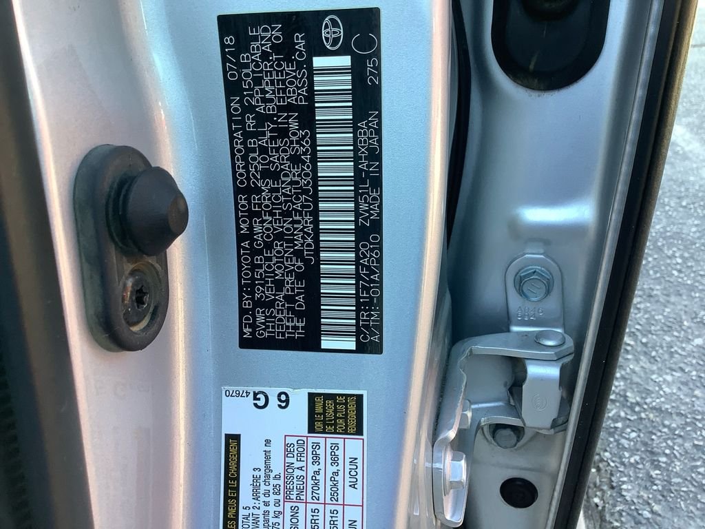 Used 2018 Silver Toyota Two Eco image 20