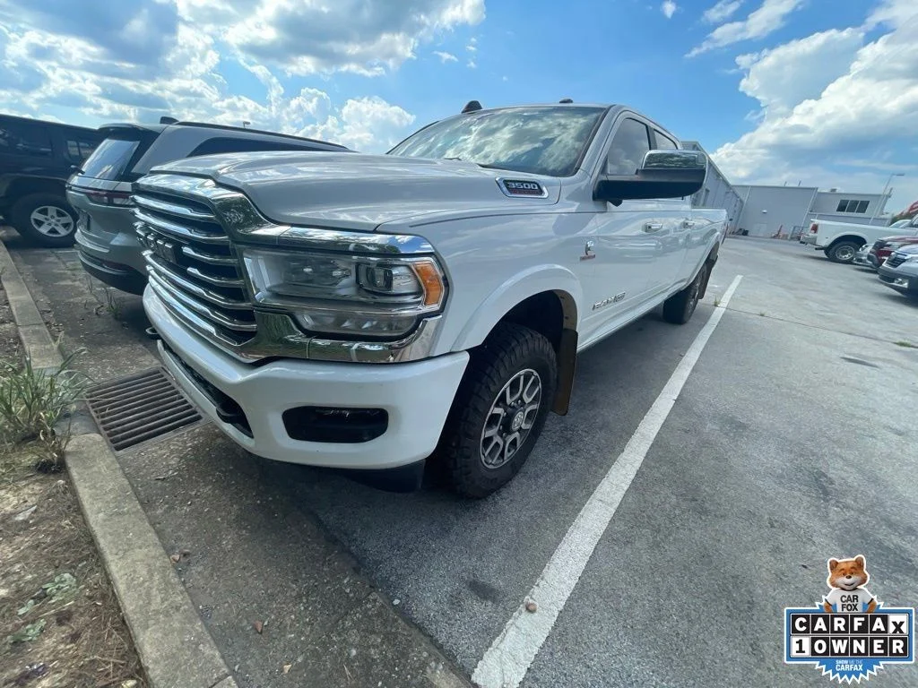 Used 2020 White Ram Laramie Longhorn image 2