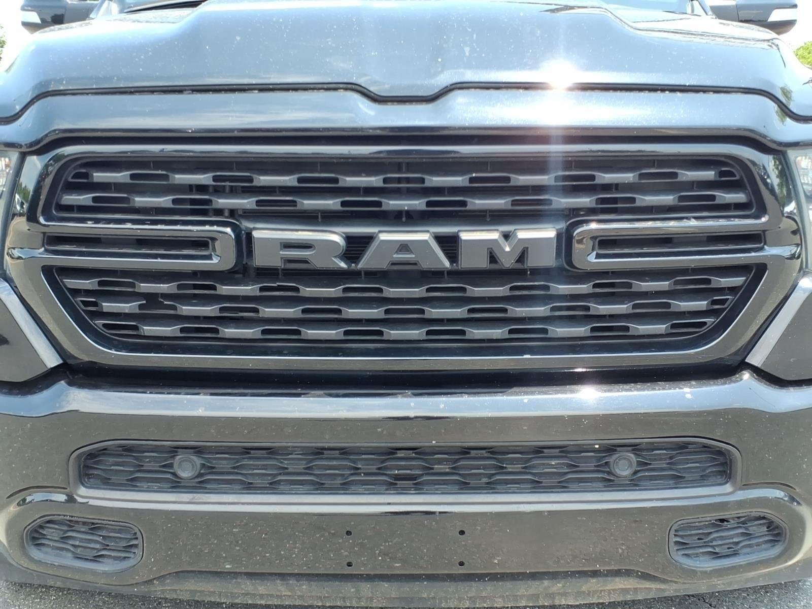 Used 2022 Diamond Black Crystal Pearlcoat Ram Big Horn image 15