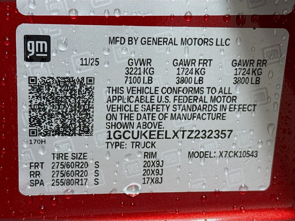 New 2026 RADIANT RED TINTCOAT Chevrolet RST image 31