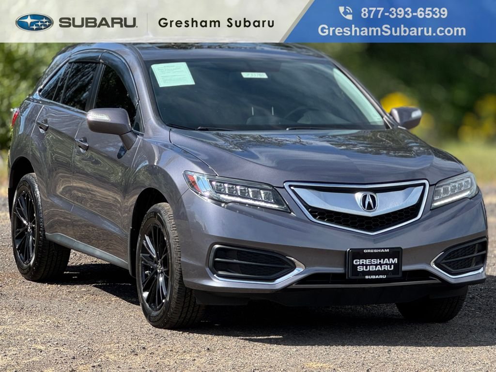 Used 2017 Modern Steel Metallic Acura Base image 1