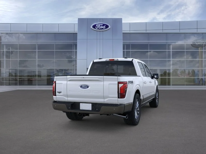 New 2026 Star White Metallic Tri-Coat Ford King Ranch image 46