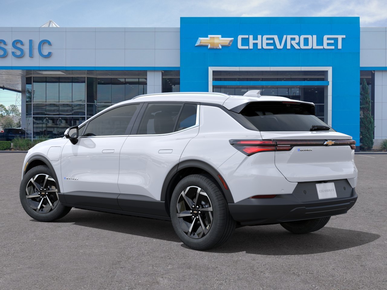 2026 Chevrolet Equinox EV LT White at Classic Elite Chevrolet Sugar Land