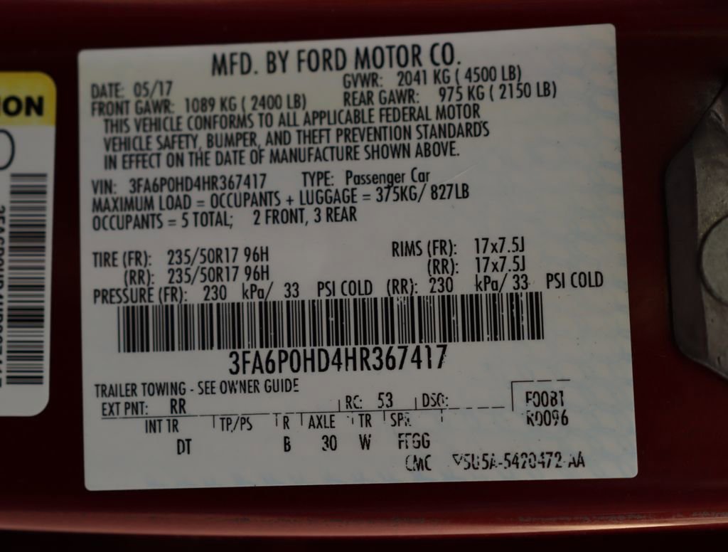 Used 2017 Red Ford SE image 31