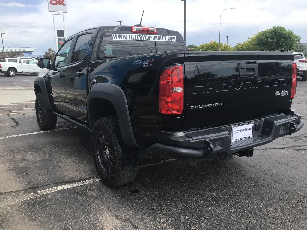 Used 2021 BLACK Chevrolet 4WD ZR2 image 4