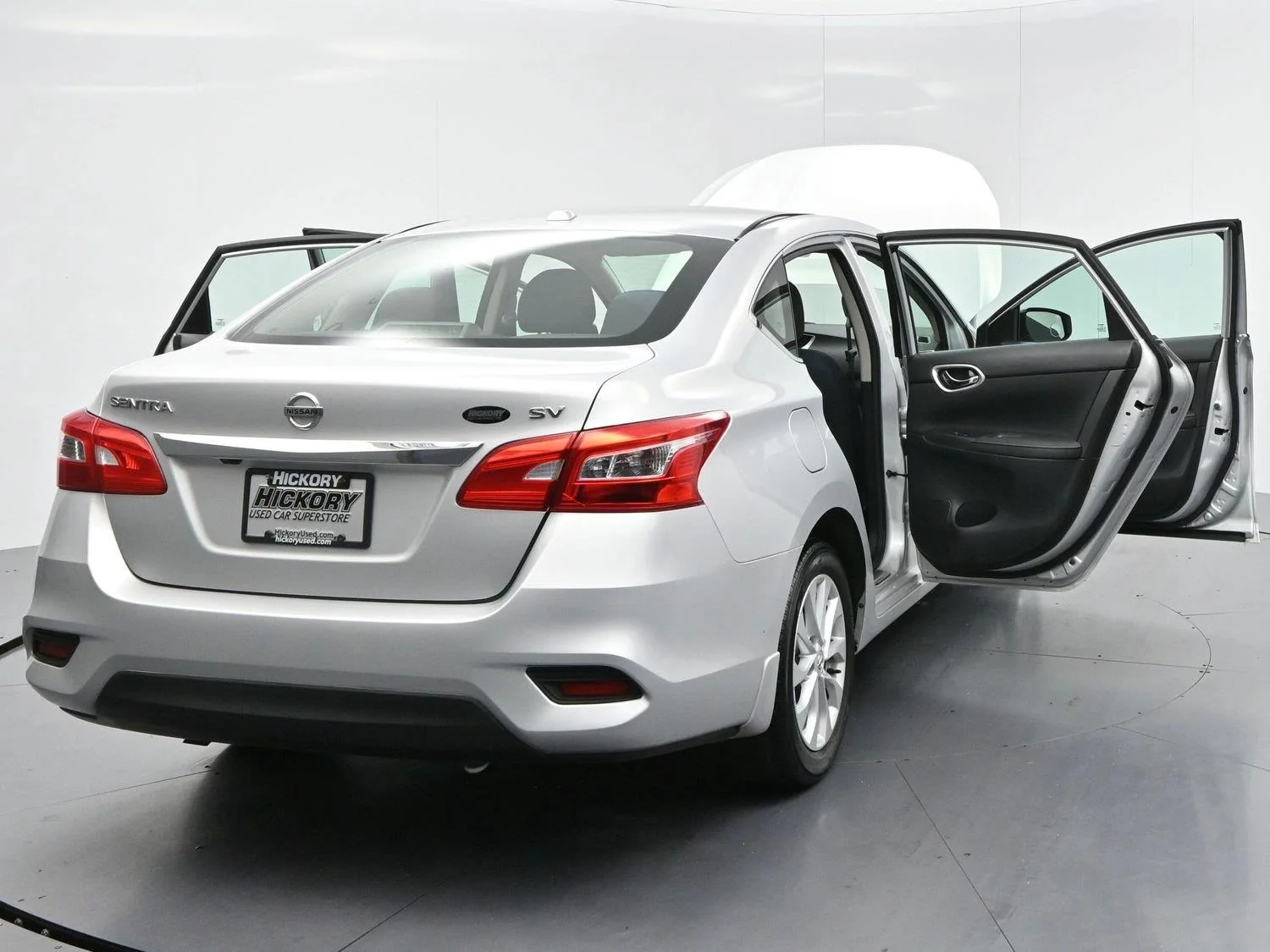 Used 2019 Brilliant Silver Metallic Nissan SV image 38