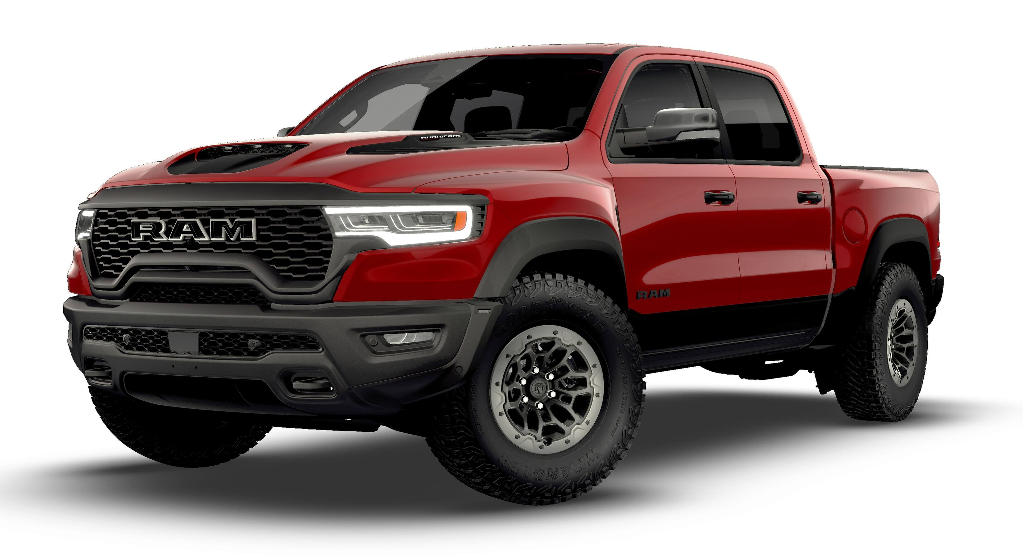 New 2026 Molten Red Pearl-Coat Exterior Paint RAM RHO image 13